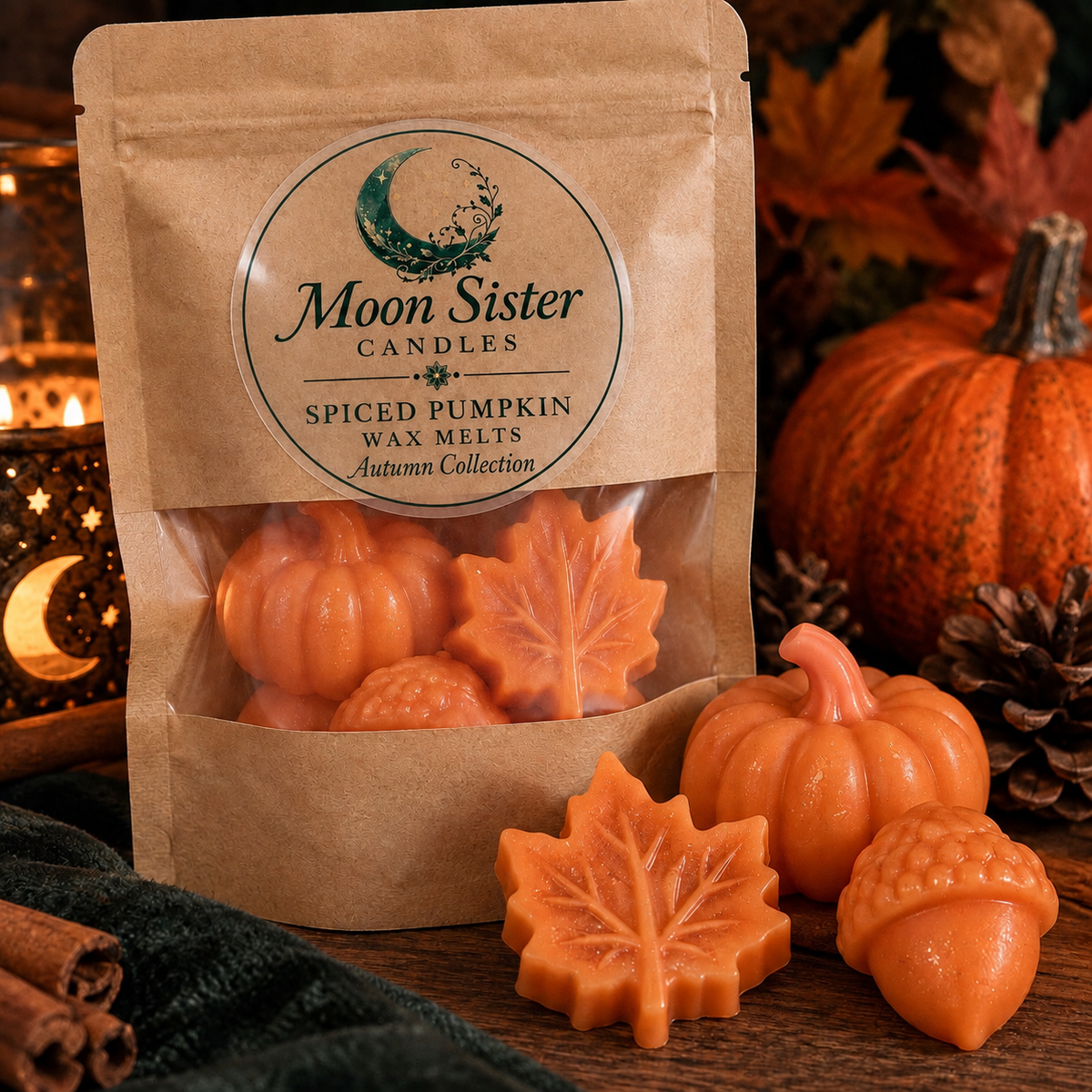 Spiced Pumpkin Wax Melts | Autumn Collection