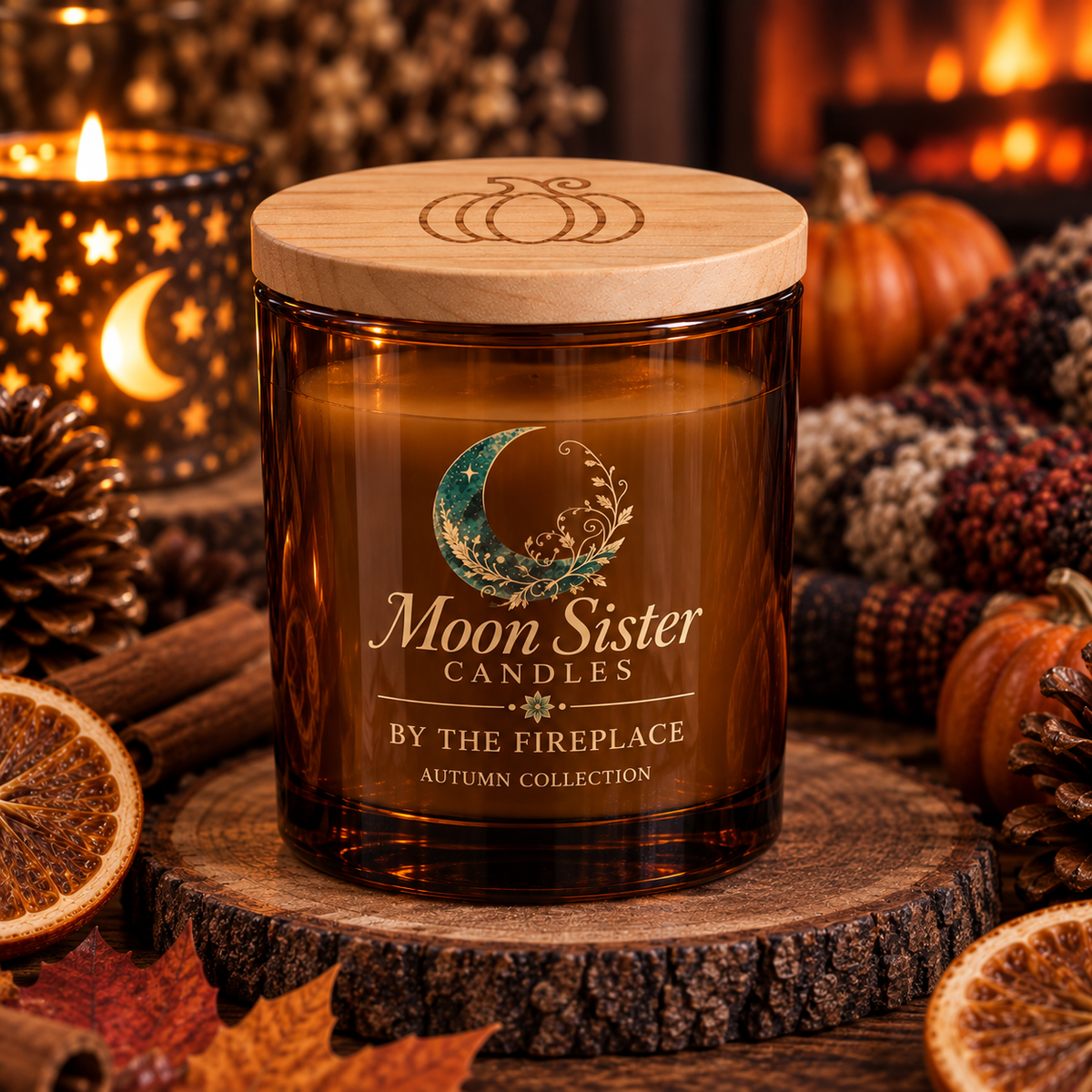 By the Fireplace Candle | Autumn Collection — PRE-ORDER