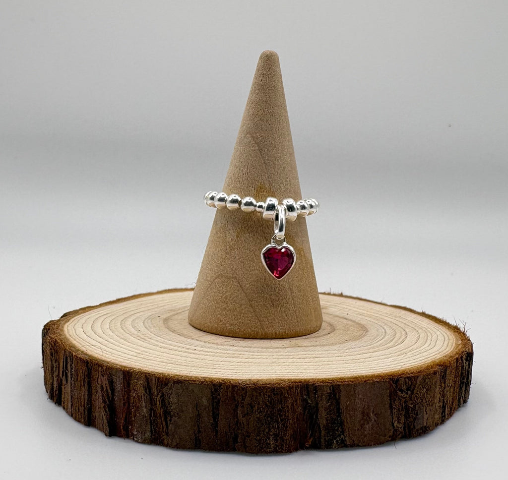 Lyra Swarovski® Crystal Birthstone Ring | 925 Sterling Silver