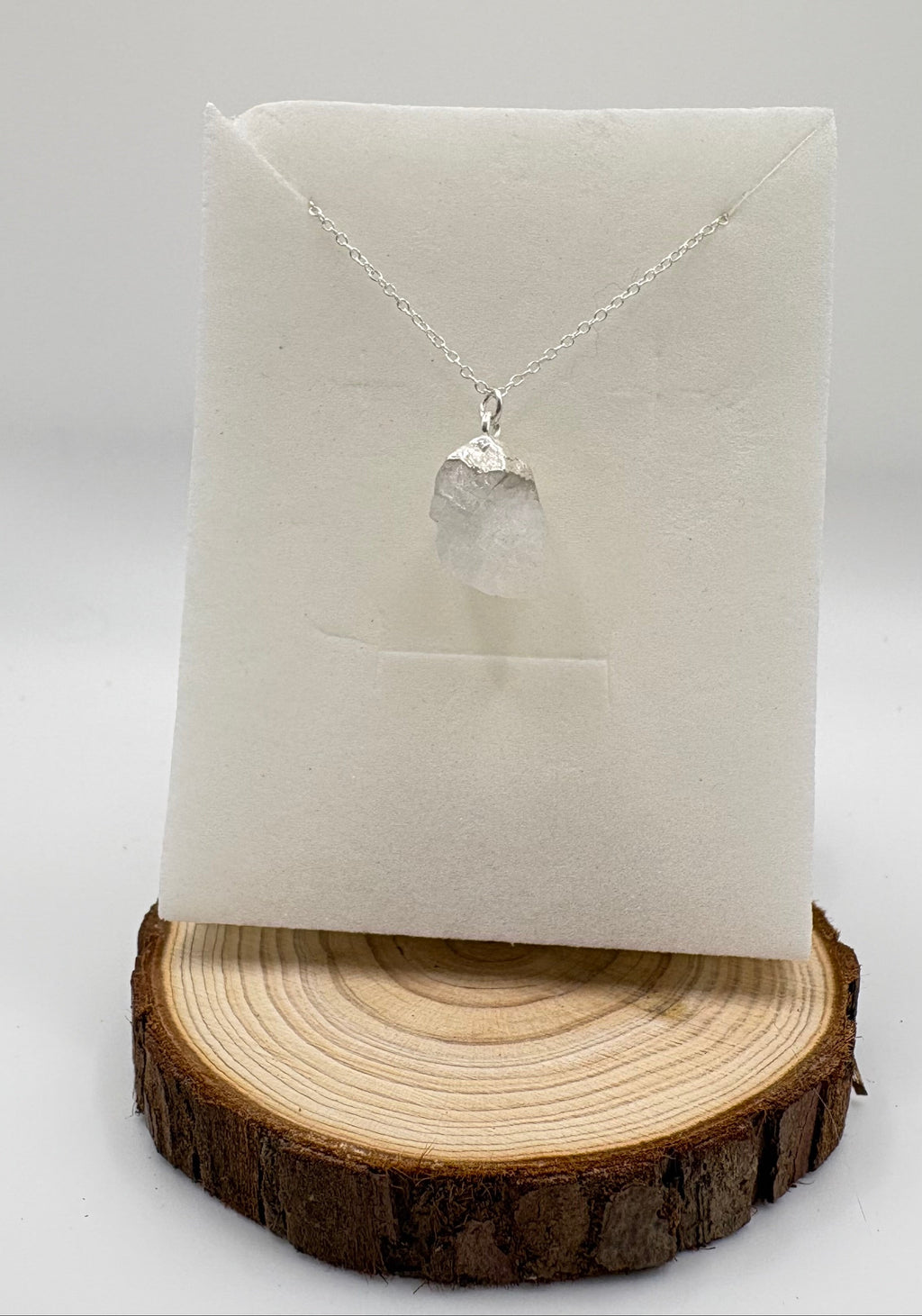 WILLOW Moonstone Pendant Necklace | 925 Sterling Silver Chain