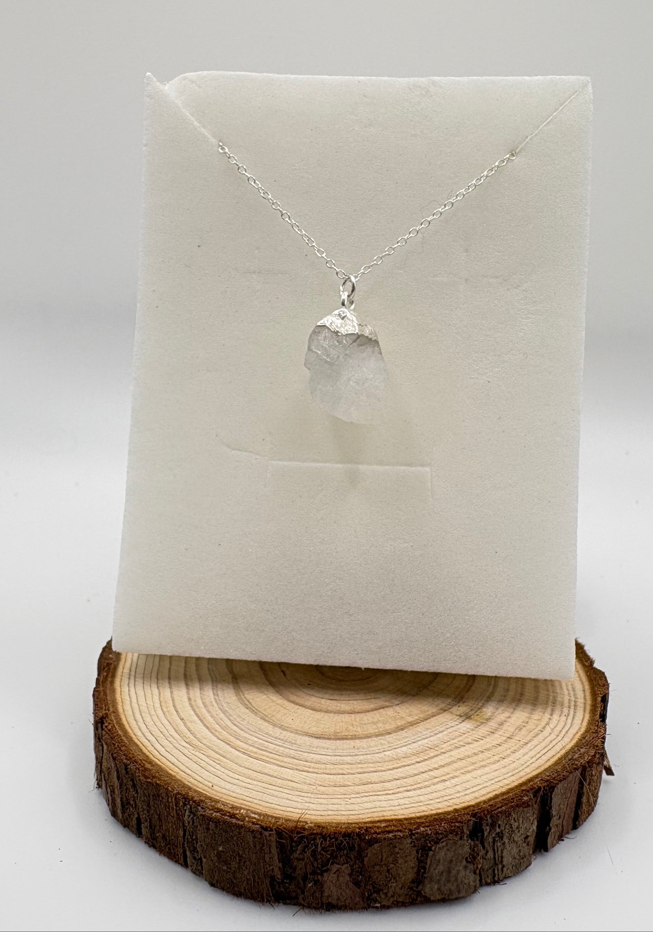 WILLOW Moonstone Pendant Necklace | 925 Sterling Silver Chain
