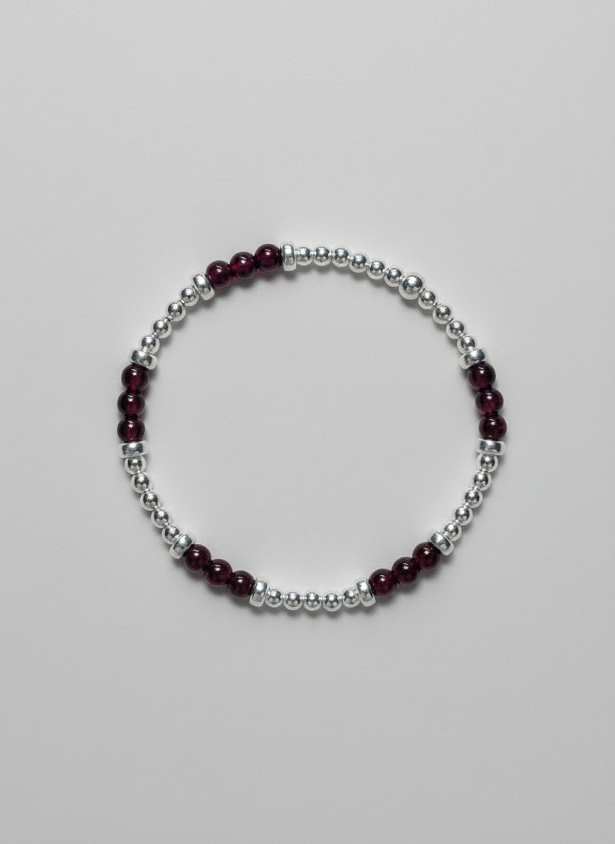 Crystal 925 Sterling Silver Bracelet